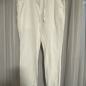 Cubavera Men's Cream Joggers
